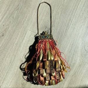 Vintage Evening Bag - deep pocket